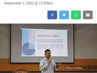 New Straits Times feature 2023